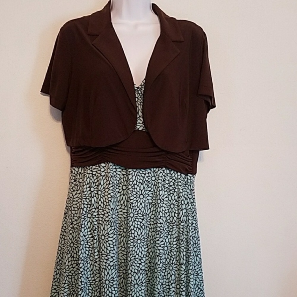 Perceptions size 16 P dress